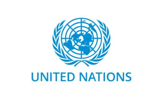 United Nations (Organização das Nações Unidas - ONU) : Logo da United Nations (Organização das Nações Unidas - ONU).